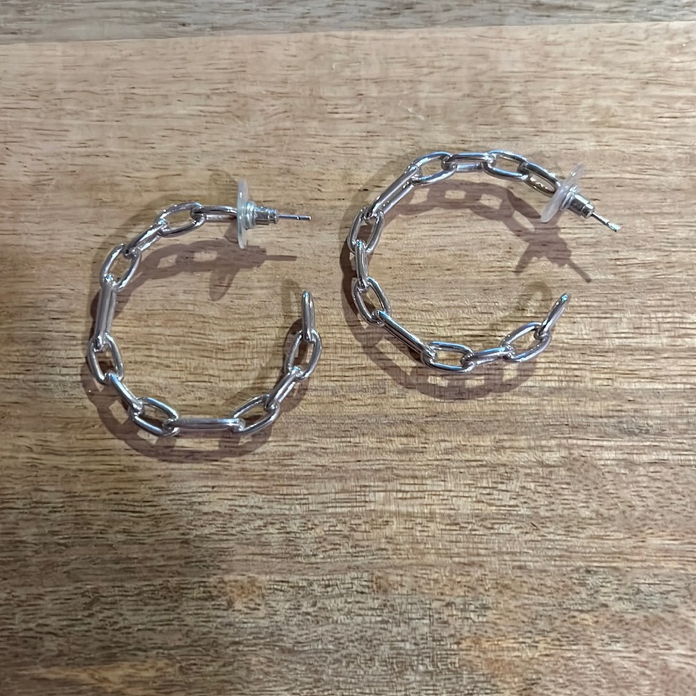 Kendra Scott Ryder Hoop Earring in Silver